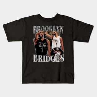 Mikal Bridges BROOKLYN BRIDGES Vintage Kids T-Shirt